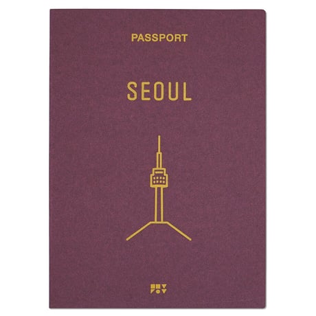 SEOUL burgundy 2 | Passport cover