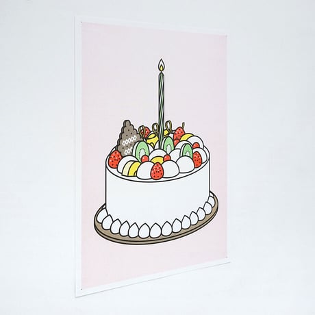 CREAM CAKE2 | A3 RISO poster