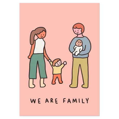 FAMILY OF FOUR 1 | A3 poster（受注生産商品）