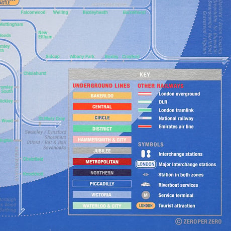 LONDON (navy) | City map