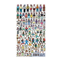 DIARY STICKER-PEOPLE | Sticker