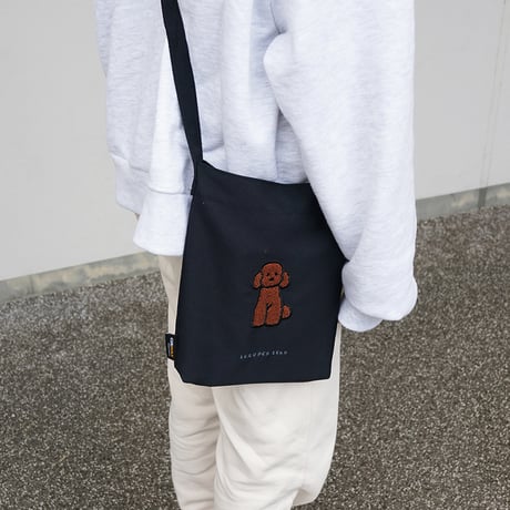 BROWN POODLE | Walk Walk Crossbag