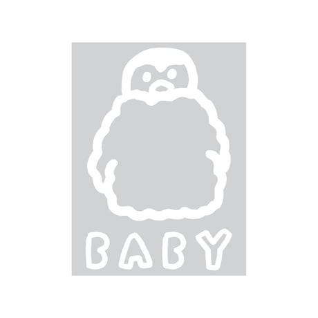 PENGUIN BABY | Contact paper sticker