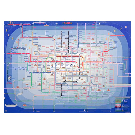 LONDON (navy) | City map