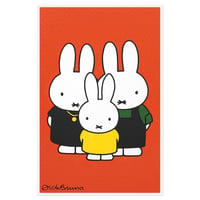 MIFFY FAMILY | Miffy Silkscreen postcard