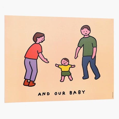 BABY STEP | A3 poster（受注生産商品）
