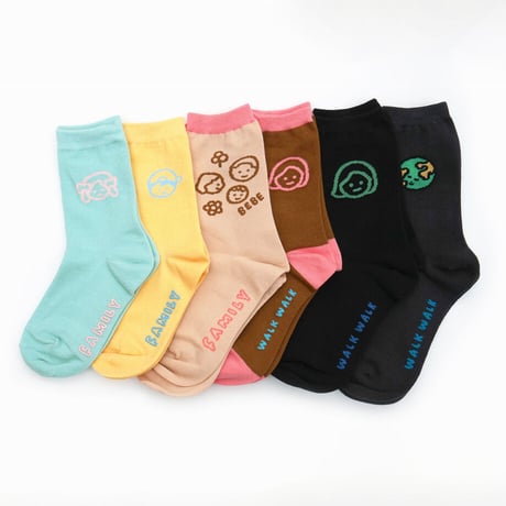 CAT Lilac (M / 24cm) | Socks