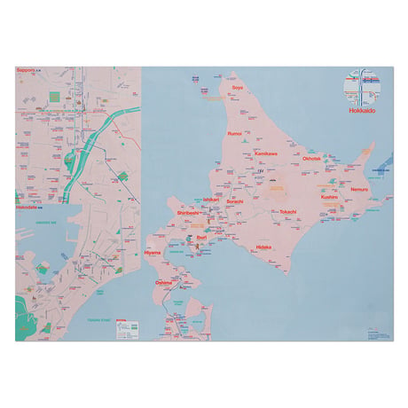 HOKKAIDO | City map