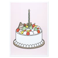 CREAM CAKE2 | A3 RISO poster
