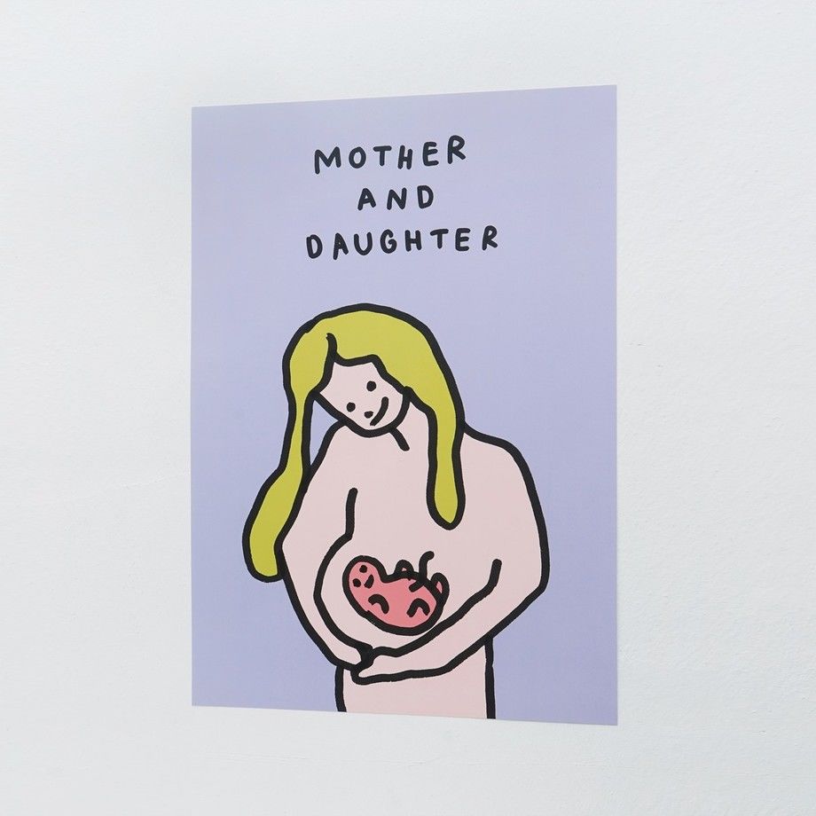 MOTHER AND DAUGHTER | A3 poster（受注生産商品） | ZERO