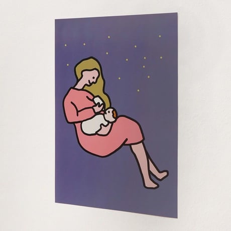 BOTTLE FEEDING | A3 poster（受注生産商品）