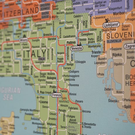 EUROPE | Railway poster