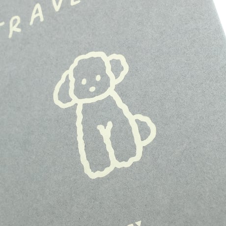 DOG (POODLE) gray | Passport cover 2