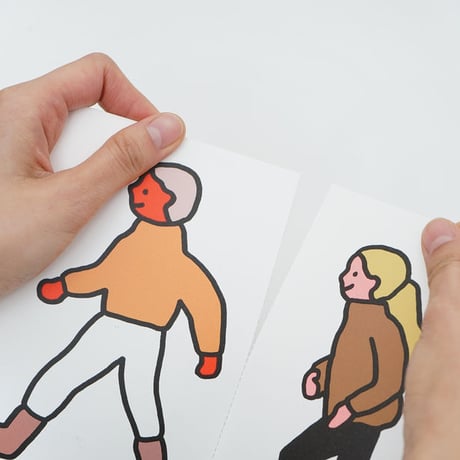 WALK WALK | Postcard set