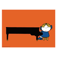 PIANO | Miffy A2 poster