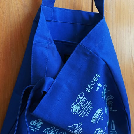SEOUL DICTIONARY blue | Eco bag