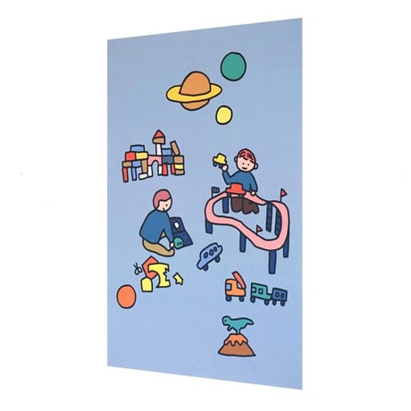 TOY BLOCK | A3 poster