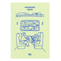 TRAIN TRIP 1 green | Passport note