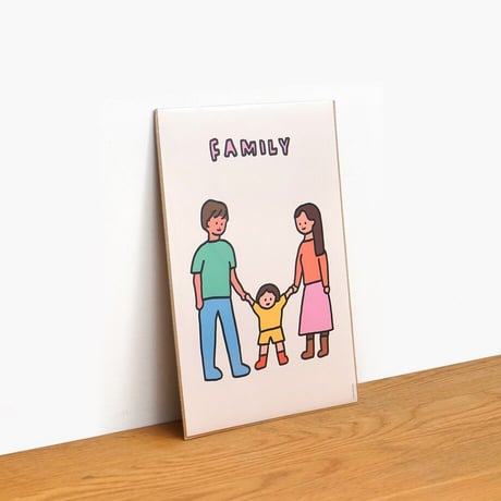 FAMILY 4 | A3 poster（受注生産商品）