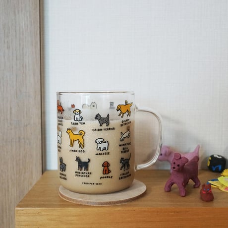 DOG DICTIONARY L | Glass cup