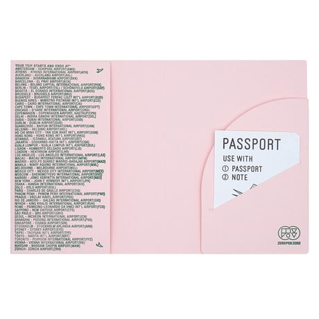 SEOUL pink | Passport cover
