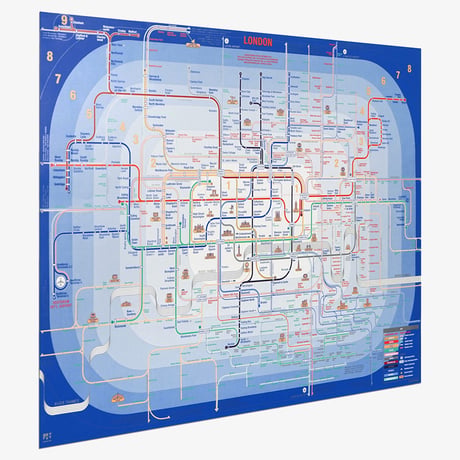LONDON (navy) | City map