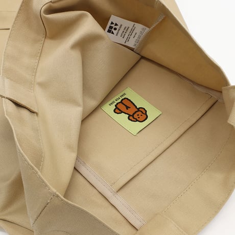 POODLE 2 beige | Eco bag