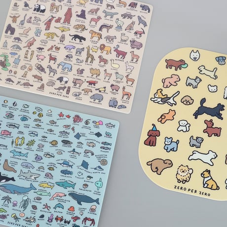 ANIMAL 2 (AQUA) | Mouse pad