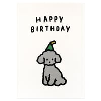 DOG 6 (HAPPY BIRTHDAY) | Pressed card
