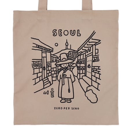 SEOUL YANGBAN beige | Eco bag