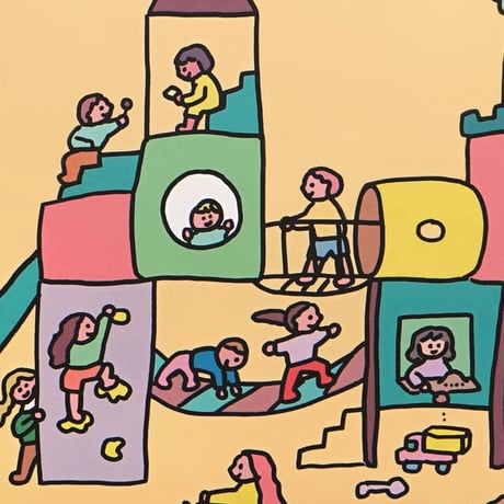 PLAYGROUND | A3 poster（受注生産商品）