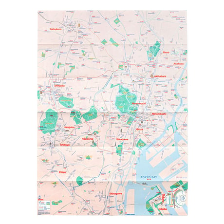 TOKYO (white) | City map