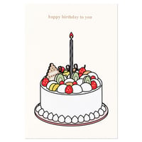 CREAM CAKE | Cake card