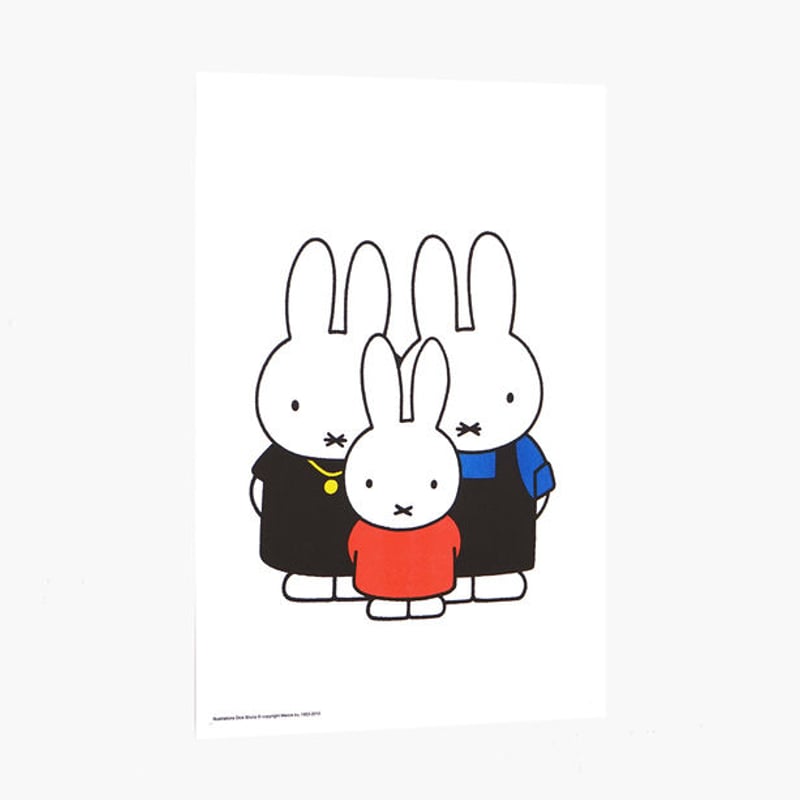 FAMILY | Miffy A3 RISO poster | ZERO PER ZERO_JP