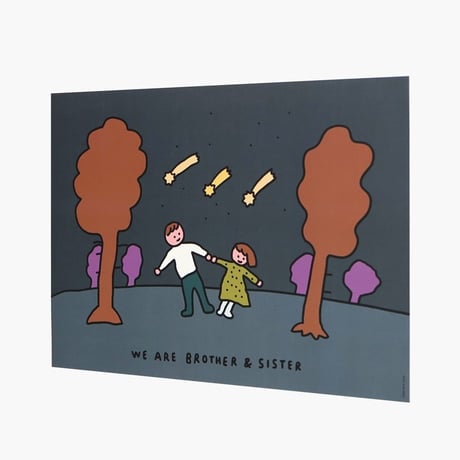 BROTHER & SISTER | A3 poster（受注生産商品）