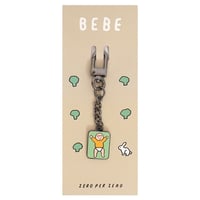 BEBE | Metal Keyring