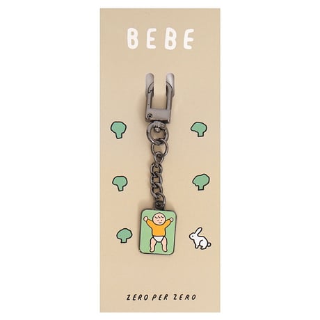 BEBE | Metal Keyring