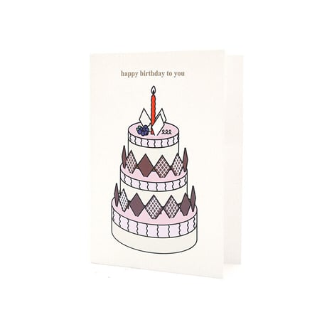 PINK CAKE | Cake card