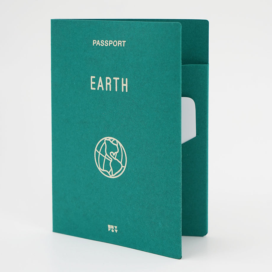 EARTH green | Passport cover | ZERO PER ZERO_JP