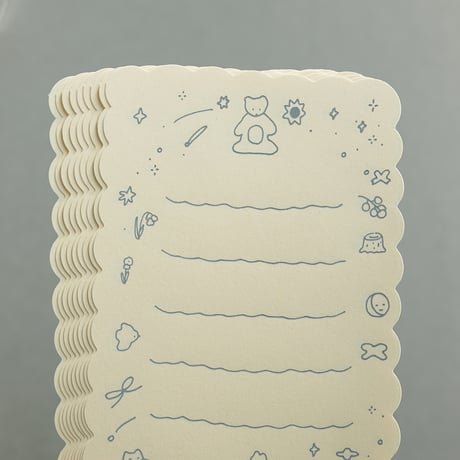 COOKIE | Message card pack