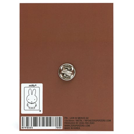 LION | Miffy Pin