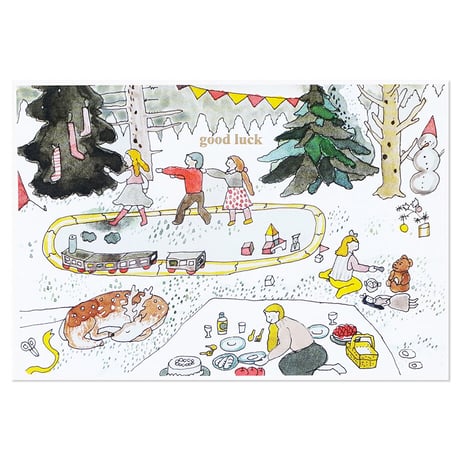 CHOO CHOO TRAIN | Cake card