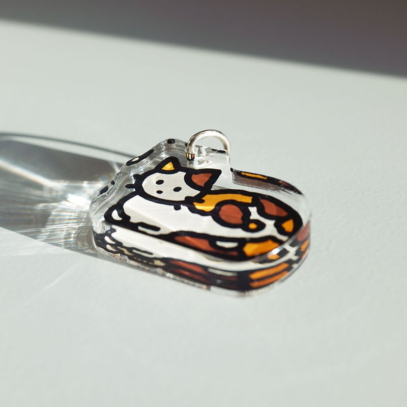 CAT 1 (TRICOLOR) | Objet Keyring | ZERO PER ZER