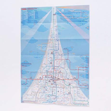 PARIS (gray) | City map