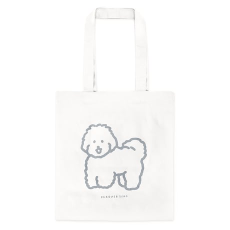 DOG white | Eco bag