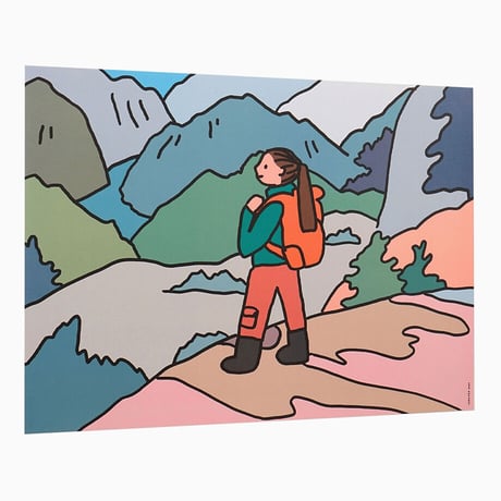Trekking | A3 poster（受注生産商品）