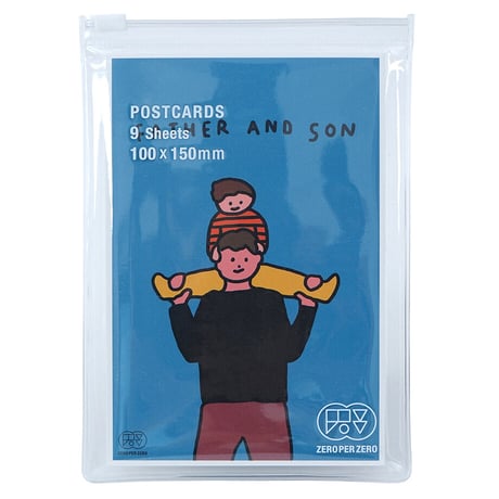 FATHER & SON | Postcard set