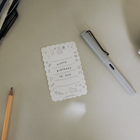 COOKIE | Message card pack