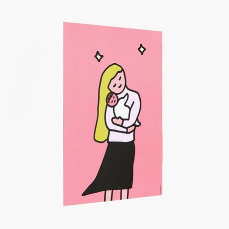 HUG (OFFSET) | A3 poster（受注生産商品）