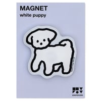 WHITE PUPPY | Magnet